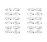Giwnhvx 24PZ Panni Mopping per Mop Station Robot Autopulente di Ricambio Mop Pad di Pulizia Parti per Vaccum Cleaner