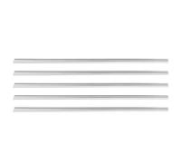 Giwnhvx 25 barre rotonde per asse di movimento in acciaio inox, 500 mm x 2 mm