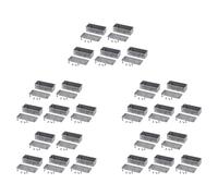 Giwnhvx 25 Pezzi Effetti Chitarra Pedal Scatola di Pietalizzazione in Alluminio per Set Pedale Chitarra Fai da te 1590A