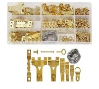 Giwnhvx 282 Pezzi di Ganci per Foto in Metallo per Cornice Foto, Accessori da Appendere Kit di Sospensione da Parete Multifunzione per Orologio