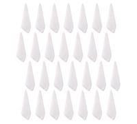 Giwnhvx 28PCS Asciugamani di Cotone Bianco Superiore Qualità Hotel Soft Face Asciugamani 30X30cm