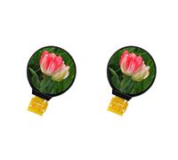 Giwnhvx 2pcs 1.28 Pollice IPS Display LCD Colorato Rotondo 240x240 Display HD Ips LCD GC9A01 Driver