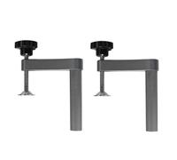 Giwnhvx 2Pcs 19mm Lavorazione Del Legno Veloce Desktop Pressione Morsetto di Bloccaggio Manuale Parti in Lega di Alluminio Banco da Lavoro Strumento FAI