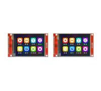 Giwnhvx 2pcs 2.8 Pollice 240X320 SPI TFT LCD Display Modulo SPI Porta Seriale 51 Drive ILI9341V LCD Modulo Porta Seriale STM32