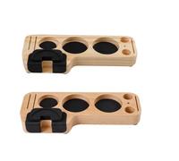 Giwnhvx 2PCS Caffè Tamper Station Stand Espresso Distributore Base 51/53/58mm/54mm Caffè Tamper Station Coffee Station Coffee Station