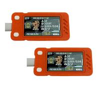 Giwnhvx 2PCS Nerdminer Miner 117KH/S Migliorato con Schermo a Colori Mini BTC Solo Lottery Mining Miner Bitcoin BTC Miner Nerd Miner