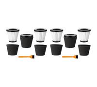 Giwnhvx 2Set Filtro di Ricambio Compatibile per L'Aspirapolvere Portatile Stile F117, Confronta con Le Parti AD40117