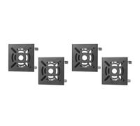 Giwnhvx 2Set Staffa di Montaggio Un Parete Universale per Montaggio su Verticale per Telecamera di Sicurezza CCTV Dome PTZ (D)