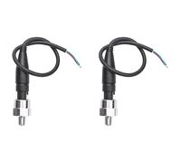 Giwnhvx 2X 0-150 PSI Sensore di Pressione Olio Aria Acqua Trasduttore di Pressione Trasduttore di Pressione Manometro DC 5V 1/8 di pollice NPT Thread