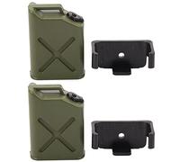 Giwnhvx 2X 1:10 Accessori Mini Serbatoio Carburante per CC01 Axial SCX10 90046 D90 D110-4, Verde