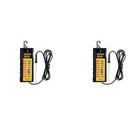 Giwnhvx 2X 12000V Farmer's Fence Voltage Testing Tool,Tester di tensione di recinzione elettrica,tester di recinzione del cortile