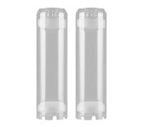 Giwnhvx 2X 25,4 cm riutilizzabile vuoto trasparente filtro acqua alloggiamento vari supporti ricaricabili