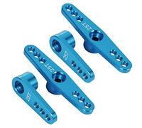 Giwnhvx 2X 25T Alluminio RC Servo Braccio Horn per Futaba Savox Xcore HD Power RC Tools, Blu