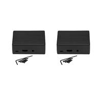 Giwnhvx 2X 3 Modello B In Lega di Alluminio Caso di Raffreddamento Passivo Shell Metal Enclosure Dissipazione di Calore per 3B/3B+