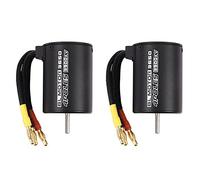 Giwnhvx 2X 3650 3900Kv Motore Brushless per 1:8 1:10 Rc Auto Camion Model Parts