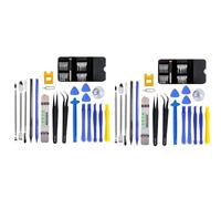 Giwnhvx 2X 45 in 1 Apertura Schermo LCD Telefono Cellulare Strumenti di Riparazione Kit per il Telefono Portatile Orologio Occhiali Kit di Strumenti di Riparazione