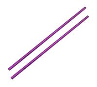 Giwnhvx 2X Accessori di Aggiornamento 'albero di Allenamento Centrale in Metallo per 124019 124018 1/12 Pezzi di Ricambio Auto , Viola