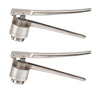 Giwnhvx 2X Acciaio Inossidabile Manuale Fiala Crimper Sigillatura Mano Macchina per Crimpare 20mm Flip Off Caps per Alluminio Caps