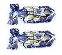 Giwnhvx 2X Ala Coda di Copertura 'Auto Shell della Corpo RC per 124017 124019 1/12 Pezzi di Aggiornamento Auto RC Accessori di Ricambio