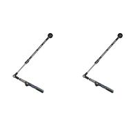 Giwnhvx 2X Allenatore Swing Golf Aiuto Allenamento di Golf Portatile Regolabile per Migliorare la Cerniera, la Rotazione della -Bras e la Spola (Mano Destra)