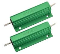 Giwnhvx 2X Alluminio Shell 100W Watt 100 Ohm Wirewound Power Resistor