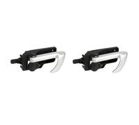 Giwnhvx 2X Anteriore O Posteriore Sinistro Lato Guida Interno Maniglia Interna Della Porta per 2007-2012 con Manopola Nera 82610-2B010