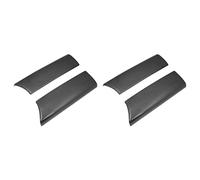 Giwnhvx 2X Auto Style Fibra di Stoccaggio Bracciolo Scatola Protegere Adesivi Copertine per Classe E W213 2016-2019
