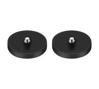 Giwnhvx 2X Base Supporto Aspirazione Magnetico 1/4 Pollice Foro di Filettatura Supporto Macchina Fotografica Azione Accessori Fotografia