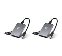 Giwnhvx 2X CFexpress Tipo A Lettore di Schede USB3.1 Gen2 Adattatore 10Gbps per XP con Cavo per SLR