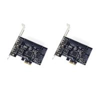 Giwnhvx 2X Controller PCI a PCI a IDE PCI-e a 2Sata IDE Jmb363 Adattatore di Scheda di Estensione Scheda di Matrice Dischi Express