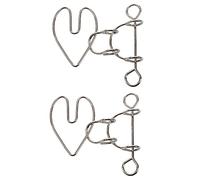Giwnhvx 2X Crepacuore Filo Cervello Teaser Metallo Puzzle