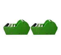 Giwnhvx 2X Dispenser Di Imballaggio di Carta Kraft Gommata Attivata Ad Acqua Taglio Carta Kraft Verde per la Sigillatura della Scatola