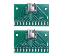 Giwnhvx 2X Diy 24 Pin USB-C USB 3.1 Tipo C Spina Connettore Tipo Smt Con Pannello del PC