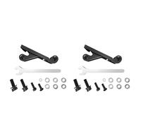Giwnhvx 2X è Mount to Flat Mount Bike Brake Adapter 160 180mm Rotore Freno Pinza Adattatore per Telaio Forcella Accessori Bicicletta