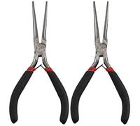 Giwnhvx 2X Flat Regalo Lungo Naso Pinze Bordare Gioielli Strumento 15 cm