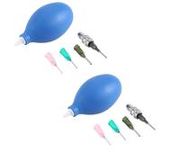 Giwnhvx 2X Forniture Per Strumenti Di Ceramica, Applicatore di Precisione Ceramica, Set di 3 Once (Blu)