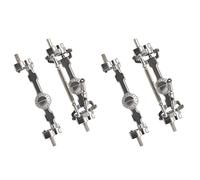 Giwnhvx 2X Full Metal anteriore e posteriore Portale Asse per MN D90 MN-90 MN96 MN98 MN99S MN45 1/12 RC Auto Aggiornamento Parti Accessori, B