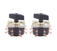 Giwnhvx 2X Interruttore saldatore KDH-40/2-8 contattore 8 bit 2 fasi 16 pin 40A Saldatrice Interruttore Rotante Interruttore Rame Ago Placcato