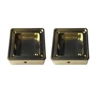Giwnhvx 2X Involucro Schermato con Guscio nel Lega di Alluminio 19X19X5.5Mm Scatola Portatile Multifunzionale con Ossidazione Conduttiva