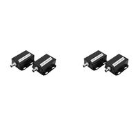 Giwnhvx 2X IP Network to Coassiale Extender Trasferimento Da Trasmissione Cavo Rete a Linea Coassiale 500M Ethernet Converter per CCTV
