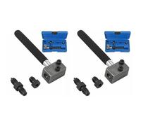 Giwnhvx 2X Linea Freno Flaring Strumento Automotive Linea Freno Doppio Flaring Strumento 4.75Mm F Flaring Strumento Freno Tubo Alesatore
