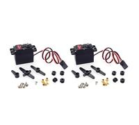 Giwnhvx 2X M0200 20G Analog Gear Servo 3.5Kg Coppia per 1/16 1/14 1/12 RC Accessori Auto Ricambi RC