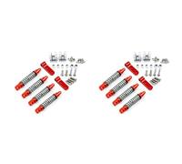 Giwnhvx 2X Metallo Anteriore e Posteriore con Supporto Staffa Fissa per D12 1/10 RC Aggiornamenti Auto Parti Accessori, 1