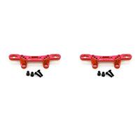 Giwnhvx 2X Metallo Anteriore Posteriore Ammortizzatore Torre Ammortizzatore Soggiorno per TT02 TT-02 TT02T 1/10 RC Auto Parti di Aggiornamento