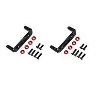 Giwnhvx 2X Metallo Servo Supporto Servo Base Fissa per Axial Capra 1.9 UTB AXI03004 1/10 RC Crawler Auto Parti di Aggiornamento