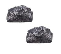 Giwnhvx 2X Nascondere Una Chiave per la Vista di Tutti in Un Veribile Roccia/Pietro, Può Contenere Chiavi di Ricambio di Dimensioni Standard