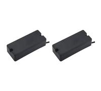 Giwnhvx 2X Nero Microfono Chitarra Basso a 4 Corde, Microfono e Cavalletto Passivi, 4 Fili