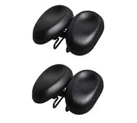 Giwnhvx 2X Nuovo Noseless Seggiolino Della Bicicletta Confortevole per Uomo Donna Ergonomico Morbido Doppio Pad Sella Cuscino