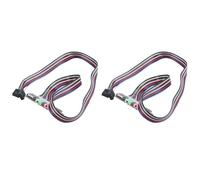 Giwnhvx 2X PC Porta USB Del Computer Auricolare Audio Microfono Supporto Pannello