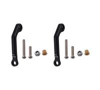 Giwnhvx 2X per B1 B14 B24 C14 C24 B16 B26 B36 Q60 Q63 Q64 Q65 RC Ricambi Auto in Metallo Servo Pull Rod, Nero